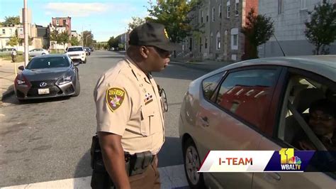 Baltimore City Sheriff's deputies to perform foot patrol every Friday