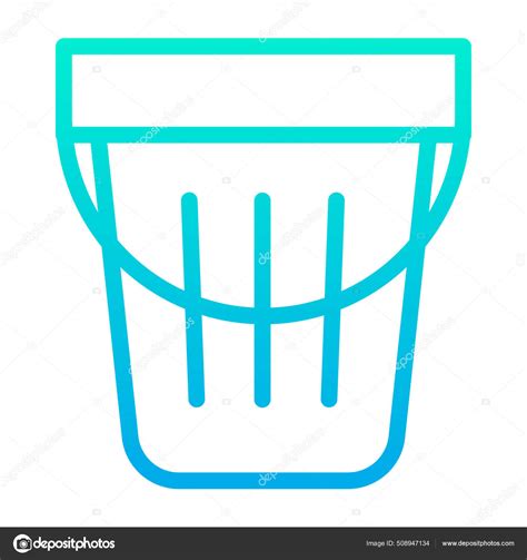 Trash Bin Simple Design Stock Vector by ©kiranshastry 508947134