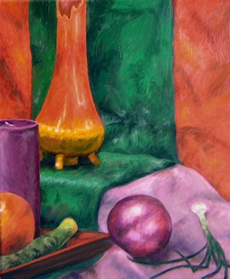 Still Life of Secondary Colors by Kelli Kohn | Painting, Secondary ...