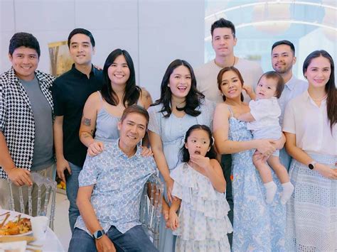 Vic Sotto and Dina Bonnevie attend their grandson's 1st birthday and ...