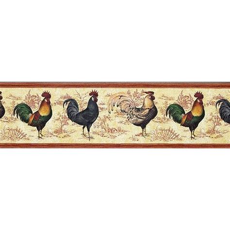 Free download Wallpaper Border Chickens Rooster Toile Border [800x800 ...