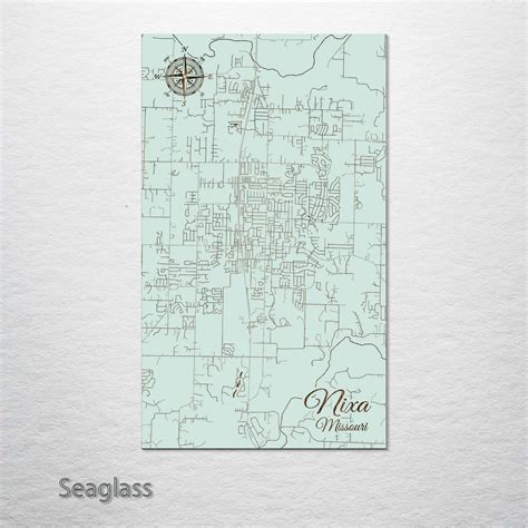 Nixa, Missouri Street Map – Fire & Pine