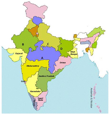 From the given map, Identify the location of the Pachmarhi biosphere reserve.