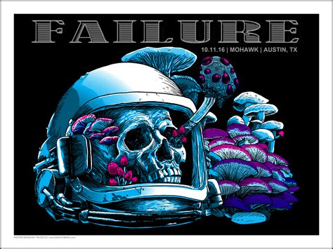 FAILURE- tour poster series- 10 new prints! Nakatomi, Inc