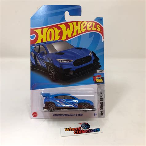 Ford Mustang Mach-E 1400 #81 * Blue * 2023 Hot Wheels Case K – Wheelcollectors LLC