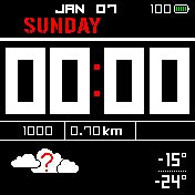 DIGITAL CLOCK & WEATHER v 2 by mariusa - Amazfit Bip | 🇺🇦 AmazFit, Zepp, Xiaomi, Haylou, Honor ...