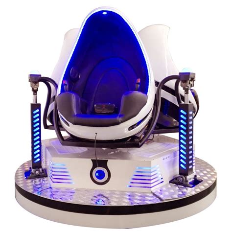 9D Virtual Reality Egg Chair 360 Degree Rotation VR Simulator Equipment