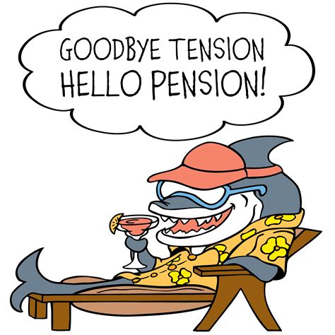 Goodbye Tension Hello Pension Retirement Drinking by 123AAA - CafePress ...