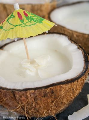 Coco Loco - Coconut Drink Recipe - That Frugal Foodie