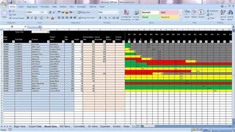 Manufacturing Production Schedule Template Excel Monthly Schedule Template, Free Calendar ...