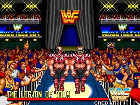 WWF WrestleFest (Arcade) | Wwf, Wrestling games, Wrestling videos