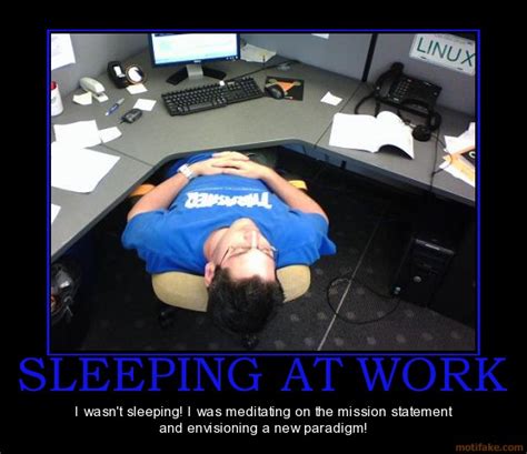 Sleeping At Work Funny Quotes. QuotesGram