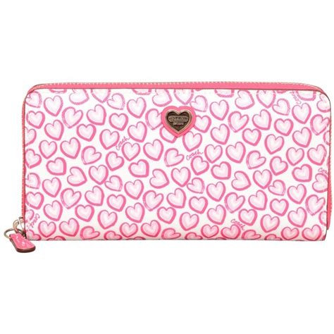 Coach Heart Purse Pink And Red | semashow.com