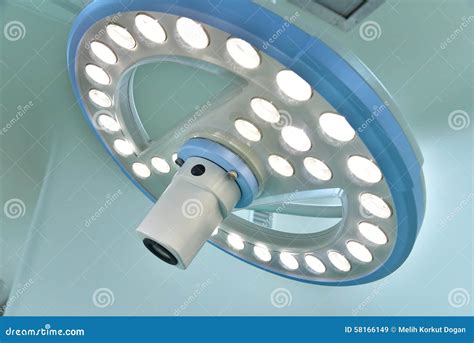 Surgery lights stock image. Image of clinic, medical - 58166149