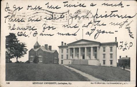 Kentucky University Lexington, KY Postcard