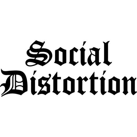 Social Distortion Logo Decal Sticker - SOCIAL-DISTORTION-LOGO-DECAL