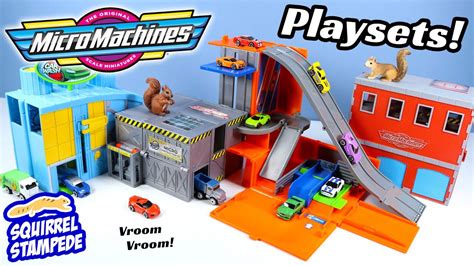 Micro Machines City Expanding Playsets Review Car Wash & More 2020 WCT - YouTube