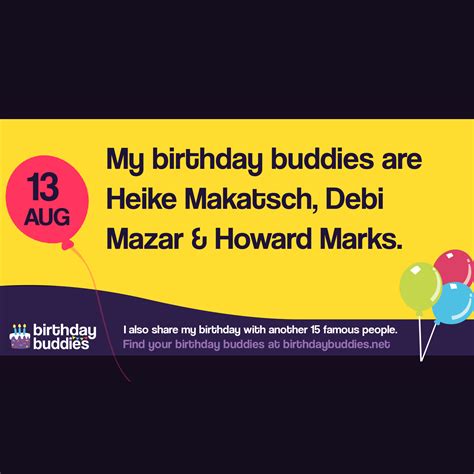 Famous Birthdays On 13th August | Celebrities Born On 13th August