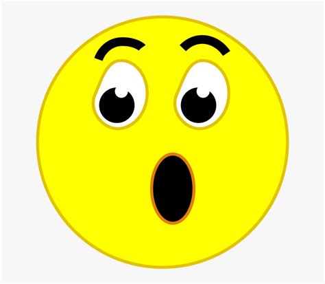 Transparent Shocked Face Emoji Png - Circle, Png Download , Transparent ...