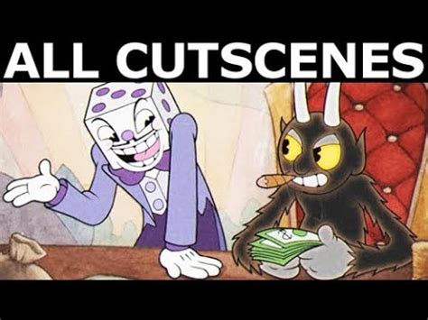 Cuphead - All Cutscenes (Full Story) - YouTube