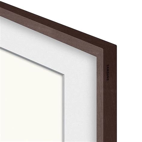 Samsung 55" The Frame Customizable Bezel in Modern Brown | NFM