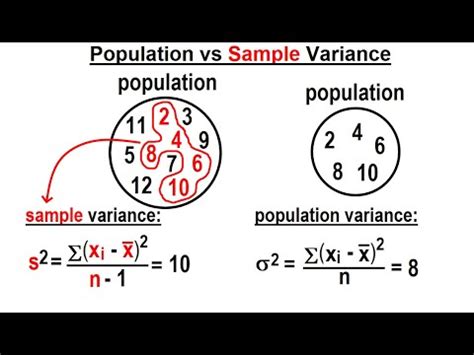 Covariance (3 of 17) Population vs Sample Variance - YouTube