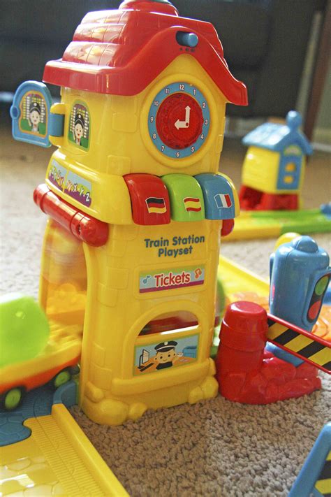 VTech Go! Go! Smart Wheels Train Station {Giveaway} – The B Keeps Us Honest