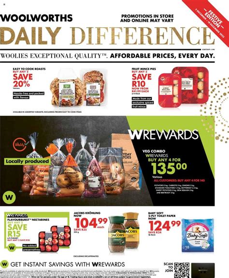 Woolworths Specials 5 December 2022 | Woolworths Catalogue | Woolies