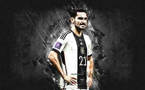 Download Ilkay Gundogan, Germany national football team, German footballer, midfielder, white ...