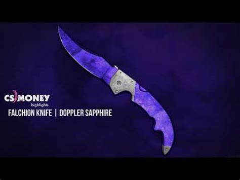 CS:GO | Falchion - Doppler Sapphire - YouTube