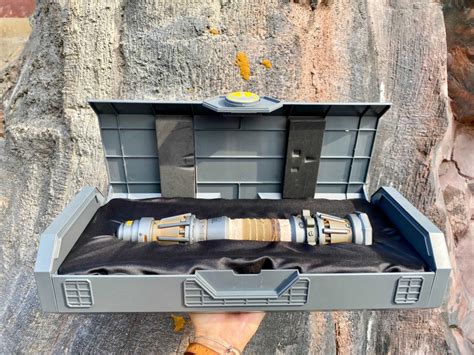 PHOTOS, VIDEO: NEW Rey Legacy Lightsaber Hilt Rises in Star Wars: Galaxy's Edge at Disney's ...