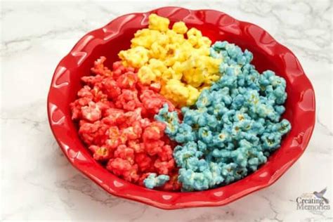 Mother Goose Popcorn Party Mix: Wonder Woman Inspired