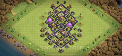 Farming Base TH7 Max Levels with Link, Hybrid, Anti Everything - Town ...