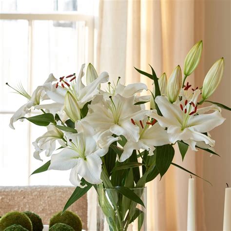 Fragrant White Lily Bouquet | White Flower Farm