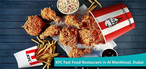 KFC Fast Food Restaurant in Al Mankhool, Dubai - Your Dubai Guide