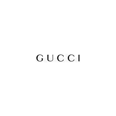 Gucci-Logoleitartikel Veranschaulichung Auf Weißem Hintergrund Redaktionelles Stockbild ...