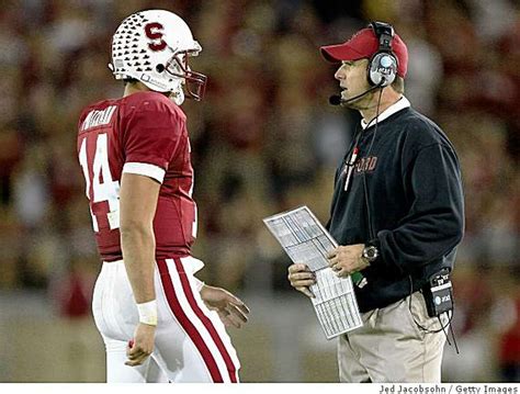 Harbaugh says he's told recruits he'll be staying at Stanford