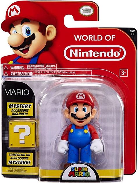 World of Nintendo Super Mario Series 1 Mario Action Figure | Cosas de niños, Figuras de, Figuras ...