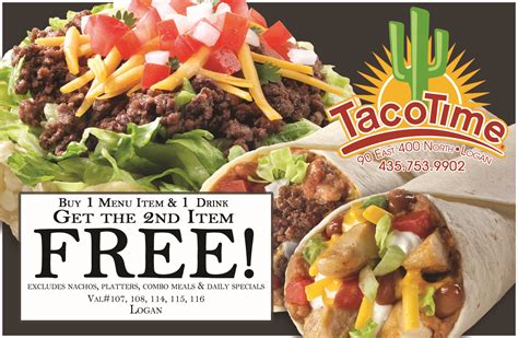 Taco Time - Cache Valley Savings Guide