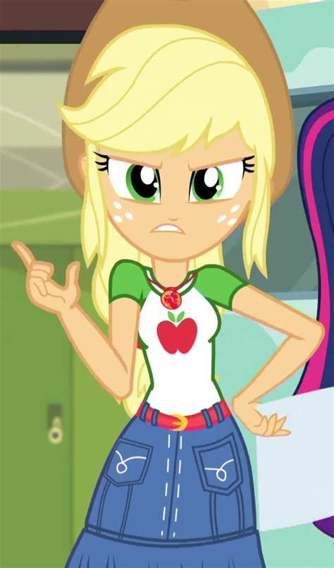 1675625 applejack bikini clothes cropped cute equestria girls ...