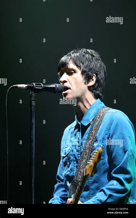 Johnny Marr performing live at the Radio X Road Trip Show held at the ...