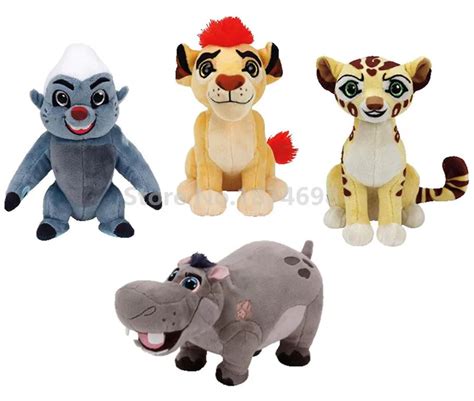 New The Lion Guard Kion Fuli Bunga Beshte Hippo Mini Plush Toy 15cm Cute The Lion King Stuffed ...