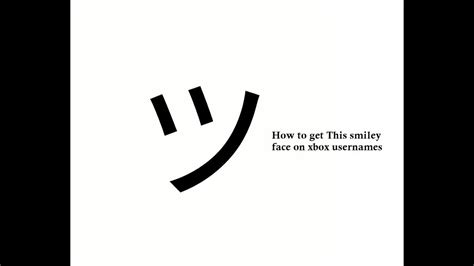 How to put the “Slanted Smiley face in your Xbox username - YouTube