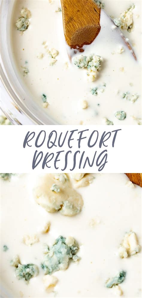 Roquefort Dressing | Recipe | Salad dressing recipes homemade, Roquefort dressing, Roquefort recipes