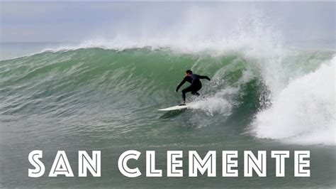 Surfing in San Clemente - YouTube