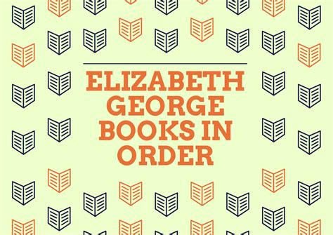 Elizabeth George Books In Order List - Discountbiblebook