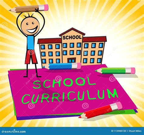 School Curriculum Line Icons Collection. Assessment, Accreditation ...