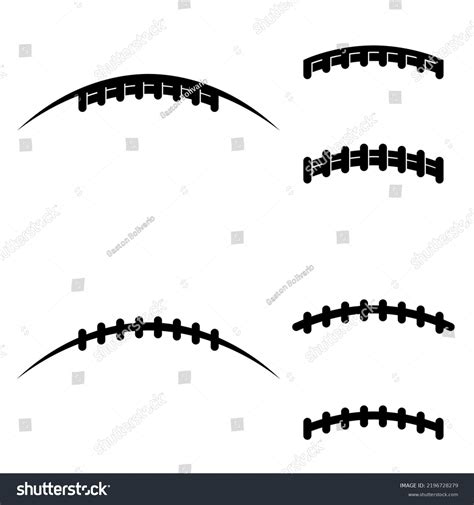 Football Laces Silhouette: Over 2,553 Royalty-Free Licensable Stock Vectors & Vector Art ...