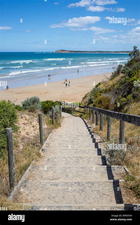 Ocean Grove beach, Victoria, Australia Stock Photo - Alamy