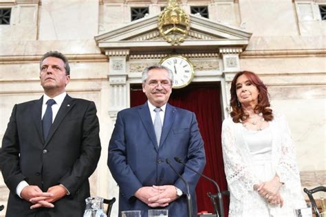 Alberto Fernández, Cristina Kirchner y Sergio Massa inauguran el ...